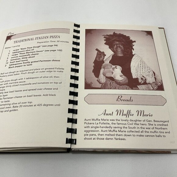 Follette Pottery Cookbook Recipe Ruston Louisiana Local Authentic Menu Food Chef - Picture 9 of 10